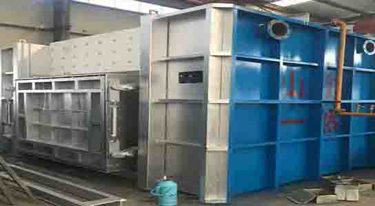 蓄熱式燃燒爐操作流程